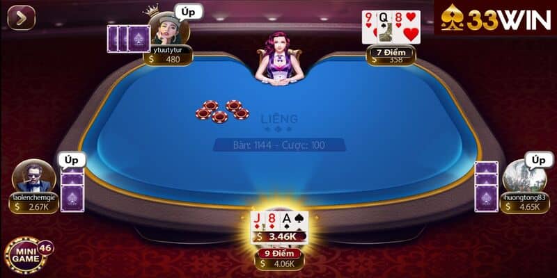 Giải trí cùng game bài 3 cây mọi lúc mọi nơi 